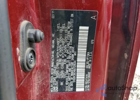 2011 Toyota Sienna from USA, damaged, VIN 5TDZK3DC4BS129544